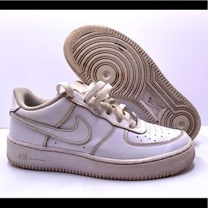 Nike Air Force 1 LE Low '07 TRIPLE WHITE GS DH2920-111 6y